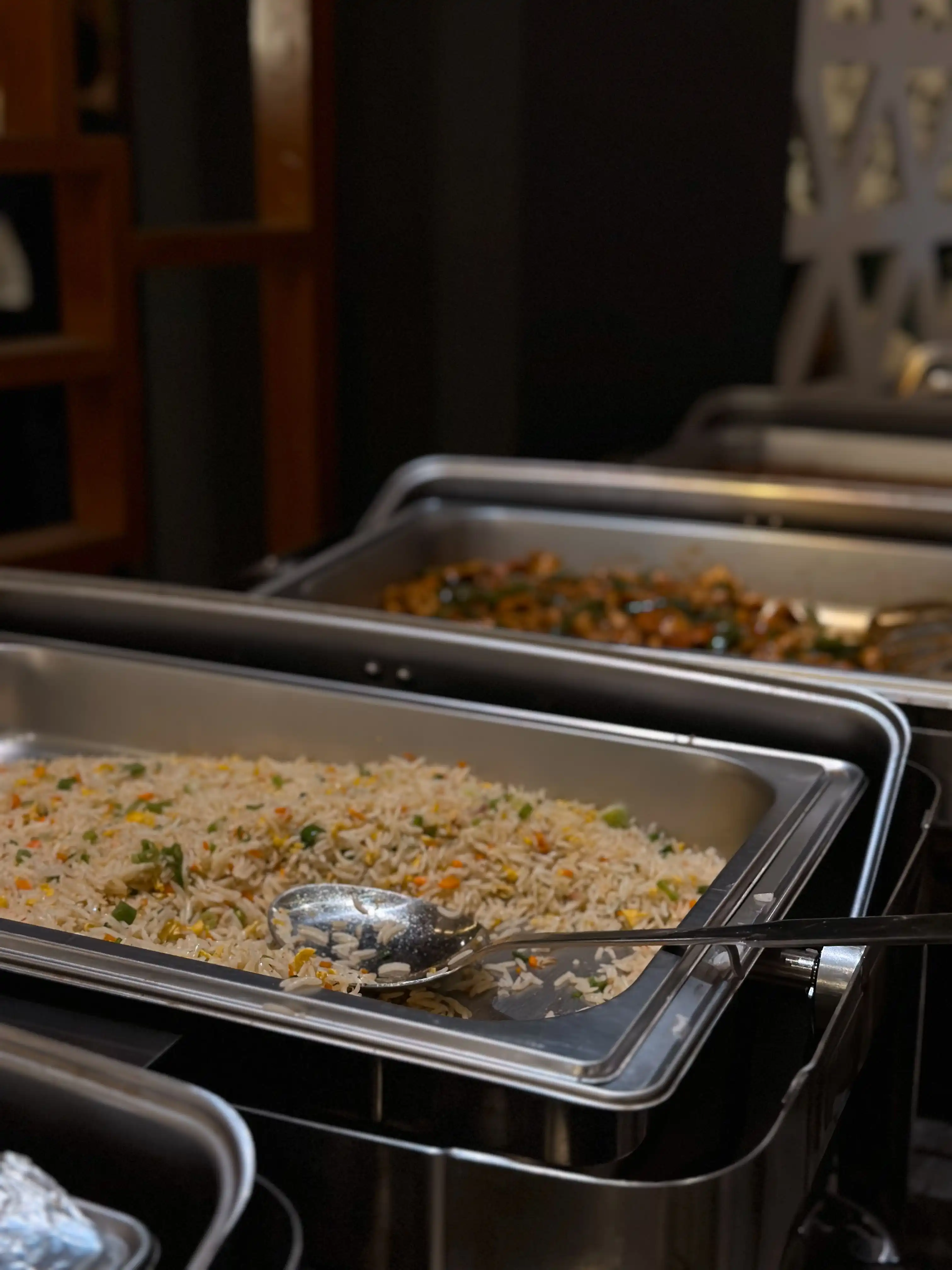 Warm spread of Mombasa catering